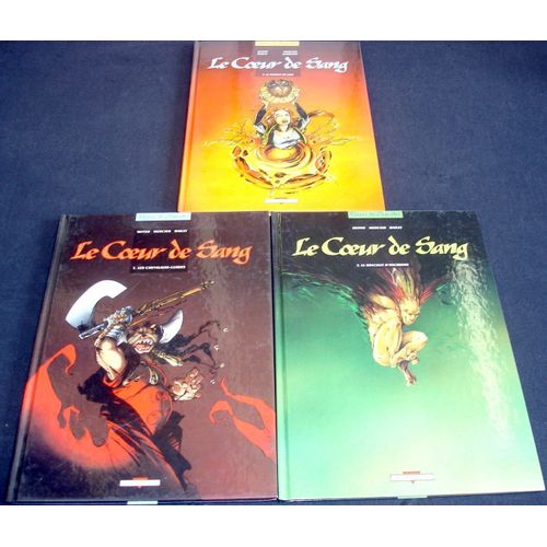 CUr De Sang Intégrale Tome 1à3,De Isabelle Mercier,Édition Delcourt(Lot Bd,Fr) 