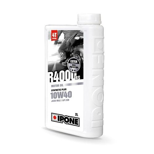 Huile Moteur Ipone R4000 4 Temps 10w40 - 2 Litre - Dirt Bike / Pit Bike / Mini Moto