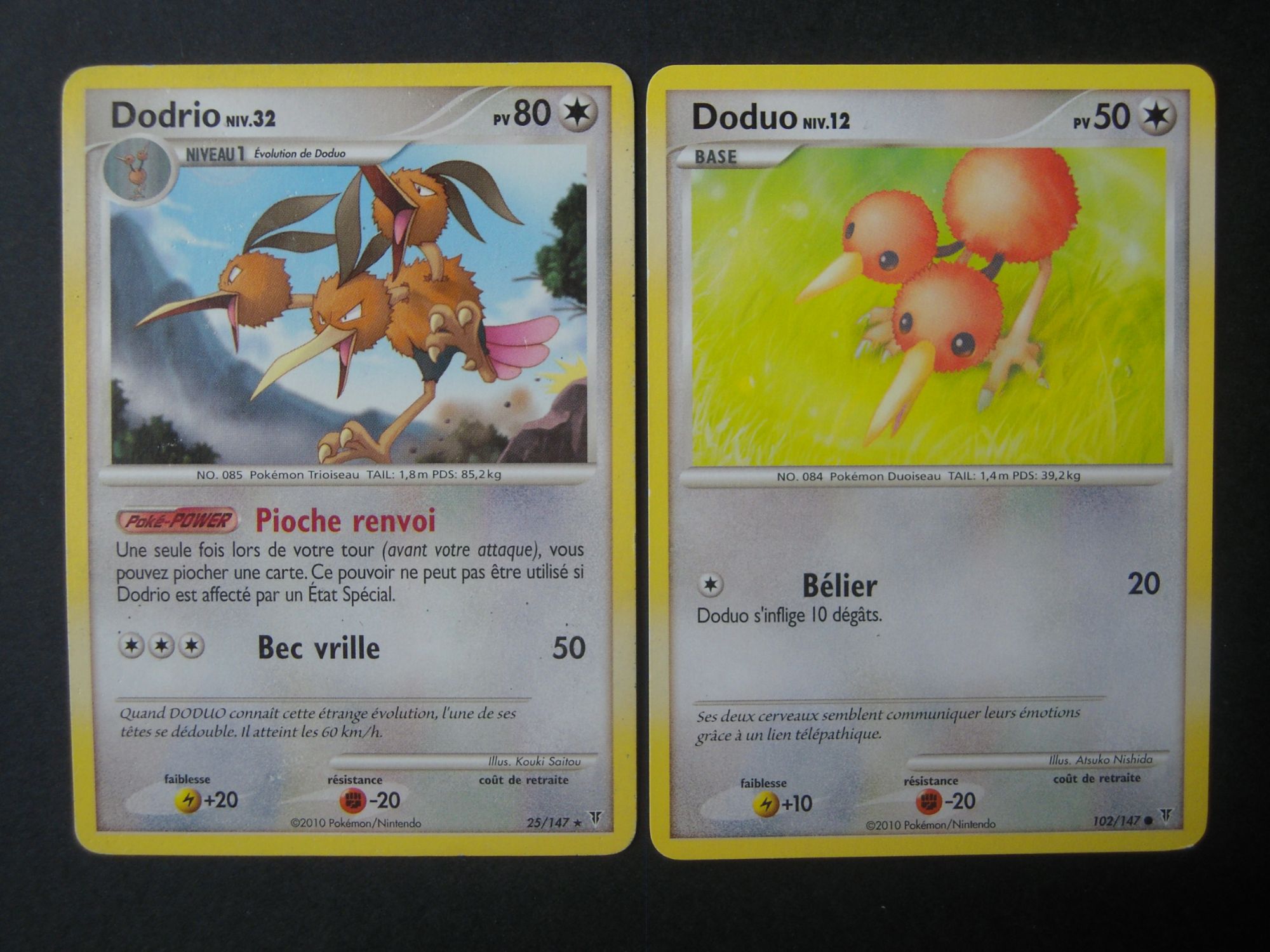 Vainqueurs Suprêmes - Dodrio (24) + Doduo (102/147)