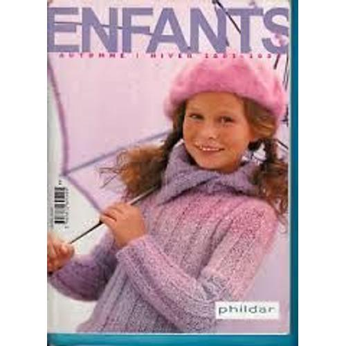 Catalogue Phildar Enfants N°392 Automne Hiver 2003-2004