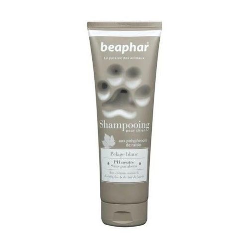 Shampoing Naturel Pour Pelage Blanc Beaphar 250 Ml
