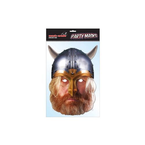 Masque Carton Viking Historical Face Card Mask