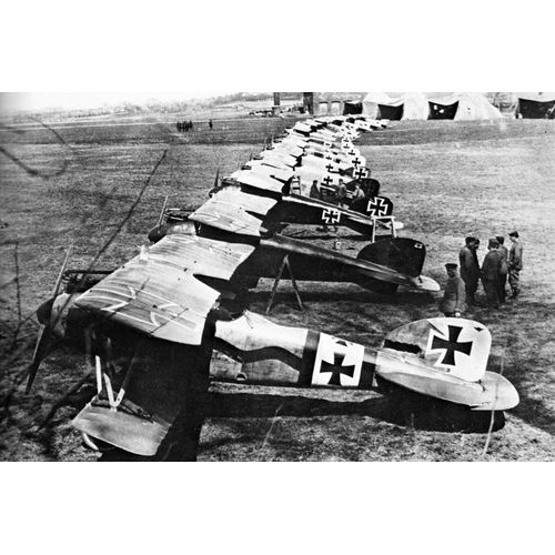 Aviation Ww1 - Escadrille D'albatros D.Iii Allemands En 1917