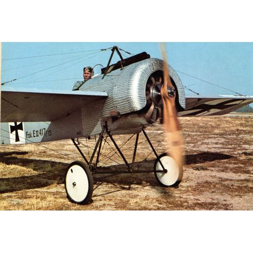 Aviation Ww1 - Chasseur Allemand Fokker E.Iii - 1916