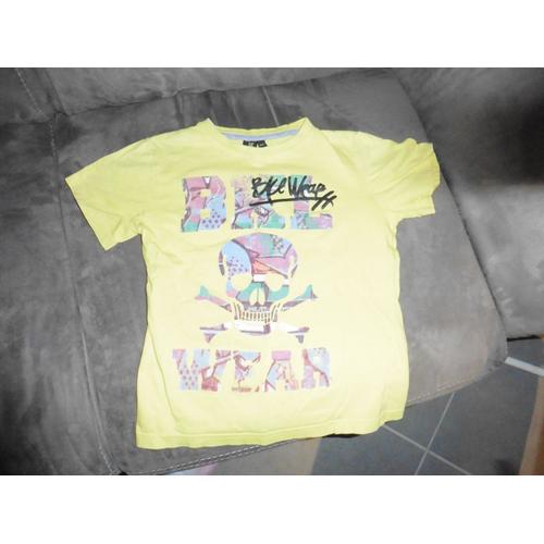 T-Shirt Bkl Wear Jaune 8 Ans