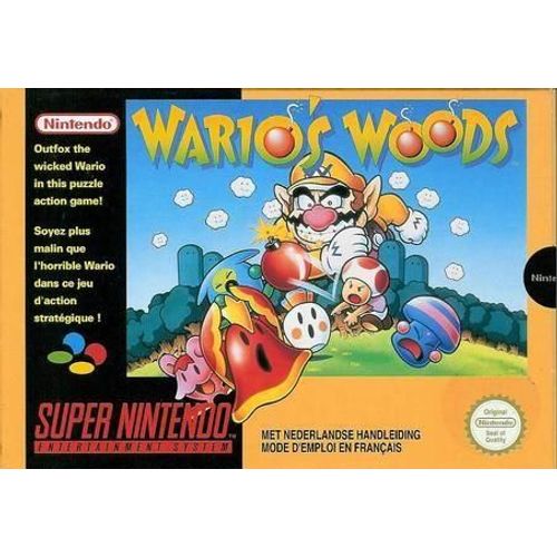 Wario's Woods Super Nintendo