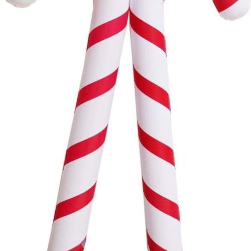 Pack de 5 Cannes de Bonbon Gonflables - Cannes de Bonbon Géantes 88CM goodnice