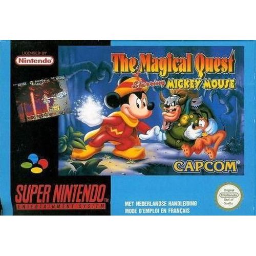 The Magical Quest Starring Mickey Mouse Super Nintendo