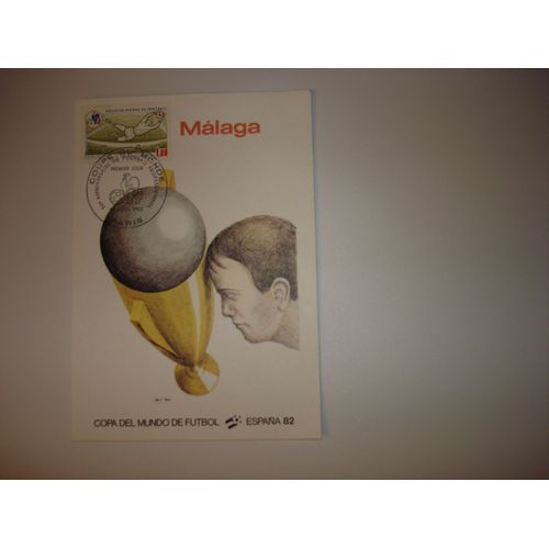 Timbre Coupe Du Monde Espagne 1982