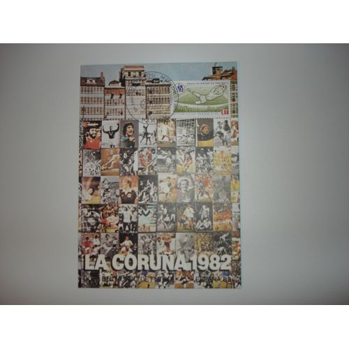 Timbre Coupe Du Monde 1982