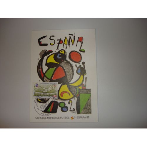 Timbre Coupe Du Monde 1982