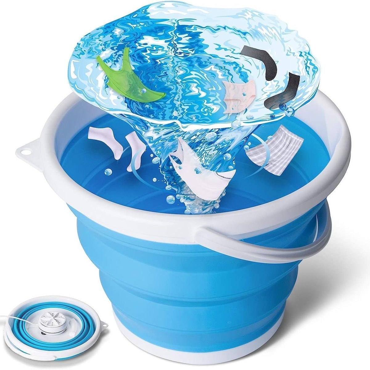 Accessoires de salle de bain tEEZErshop Mini lave-linge, lave-linge...