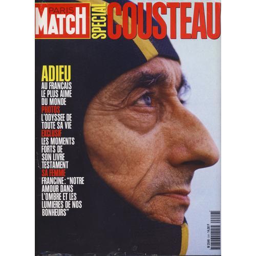 Paris Match N°  9h Du 28 Juin 1997 : Spécial Cousteau, Adieu Au Français Le Plus Aimé Du Monde