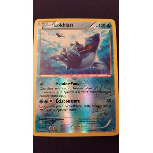 Lokhlass 28/122 Reverse Pokemon Impulsion Turbo