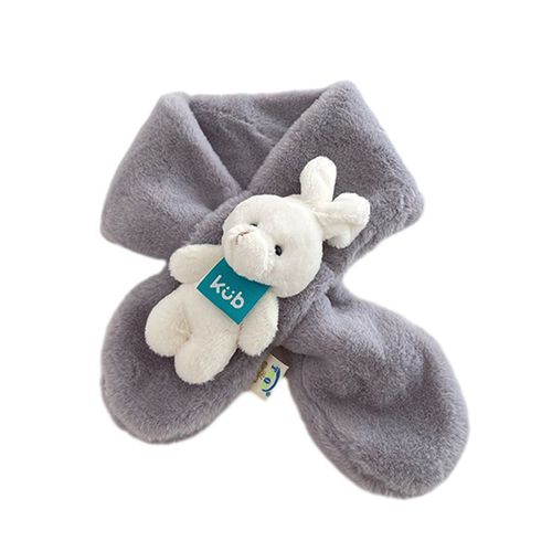 Écharpe Pour Enfants En Tricot Doux Et Chaud, Cache-Cou, Écharpe Classique D'hiver Pour Garçons Gris Goodnice