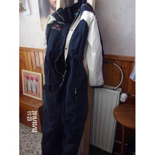 Combinaison Ski Eider  Combinaison Intégrale Polyester 56 Bleu 