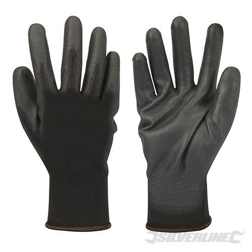 Gants paume renforcée noirs