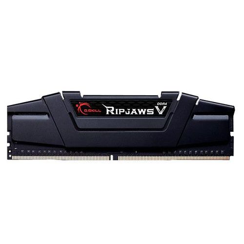 Mémoire RAM G.Skill RipJaws 5 Series Noir 64 Go (4x 16 Go) DDR4 3200 MHz CL16 - F4-3200C16Q-64GVK