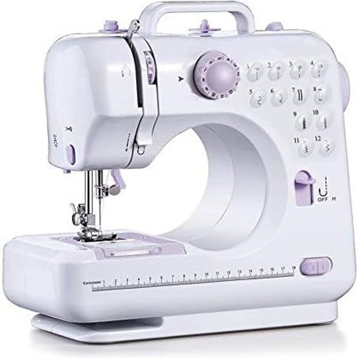Machine � coudre �lectrique avec 12 points de couture Machin...