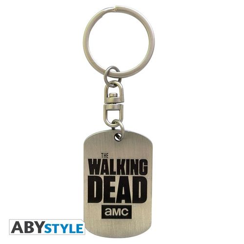 The Walking Dead - Porte-Clés Plaque Militaire Logo