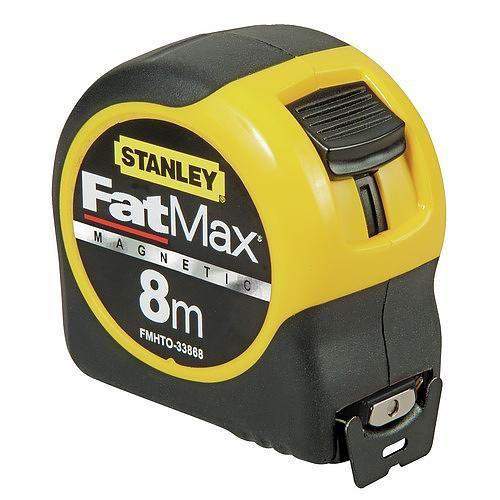 Mètre Ruban FatMax BA Magnétique 8m - 32mm Stanley - 3253560338688