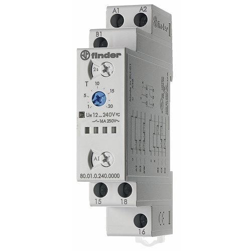 TEMPO 22,5 2RT10A 24-240VAC/DC FINDER