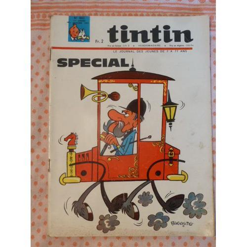 Tintin . Le Journal Des Jeunes De 7 À 77 Ans . N° 885 . 7 Octobre 1965 . Spécial