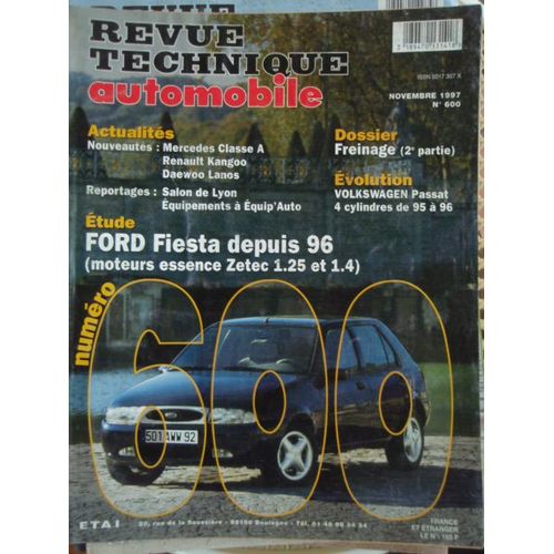 Revue Technique Automobile  Ford Fiesta Depuis 96 (Moteurs Essence Zetec 1.25 Et 1.4)