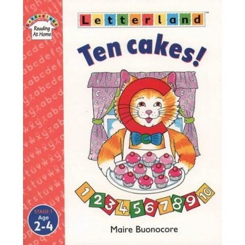 Letterland Reading At Home Stage 1 - Ten Cakes!