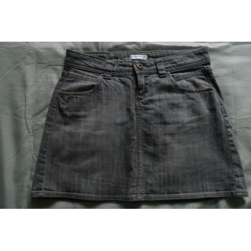 Jupe Jean Stretch Grise