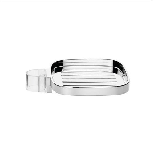 Porte-savon simple Casetta SoftCube pour barre Ø22-25mm Chrome