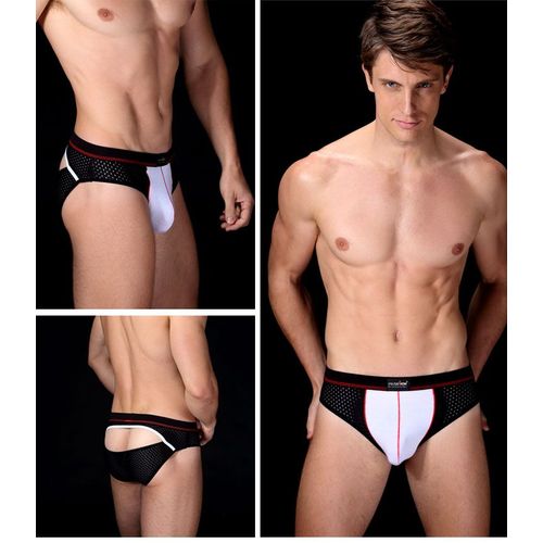 Slip Fesses Nues Homme M L Xl Erotique Thong Man Underwear