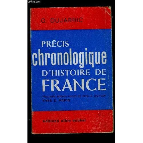 Precis Chronologique D Histoire De France