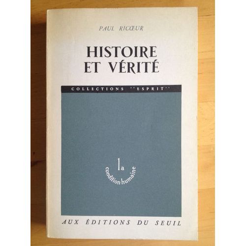 Histoire Et Vérité