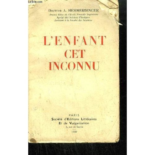 L'enfant Cet Inconnu