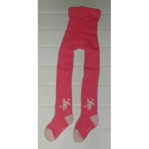 Collant Lupilu Rose Avec Nounours À La Cheville