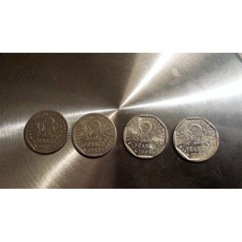 Piece 2 Francs 1981, 1982, 1993, 2000