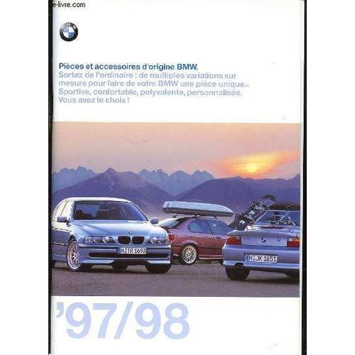 Pièces et accessoires d'origine BMW