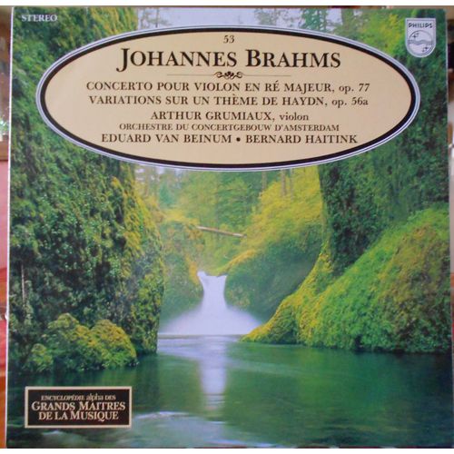 Concerto Pour Violon  .   Maitres De La Musique N.53