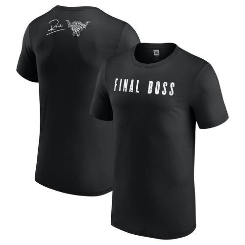 T-Shirt Wwe The Rock Final Boss - Noir - Hommes