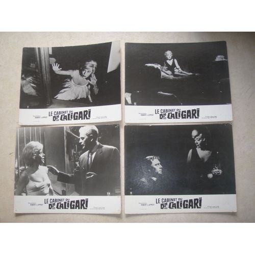 13 Photos D'exploitation Cinématographique Du Film Le Cabinet Du Docteur Caligari