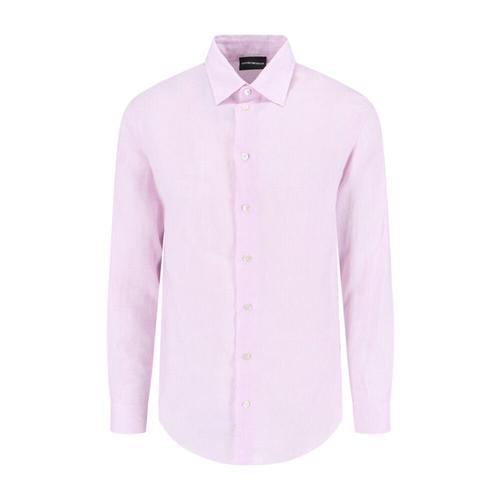Emporio Armani - Shirts > Formal Shirts - Pink