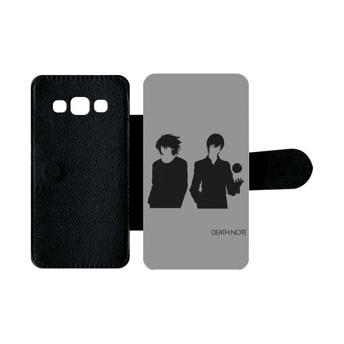 Etui À Rabat Galaxy A3 (2015) - Death Note - Simili-Cuir - Noir