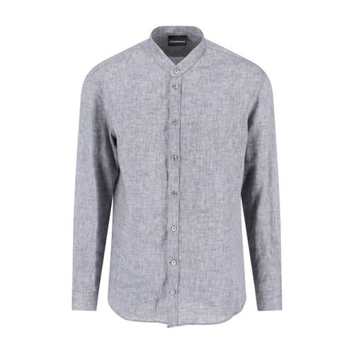 Emporio Armani - Shirts > Casual Shirts - Gray