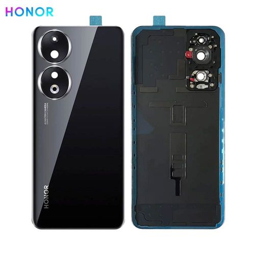 Cache Batterie Noir Origine Honor 90 En Verre Avec Lentille Photo