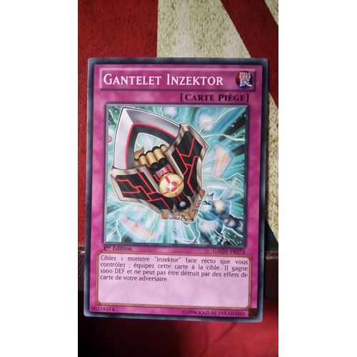 Yu-Gi-Oh! - Gaov-Fr074 - Gantelet Inzektor - Commune