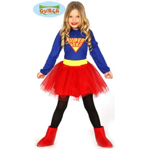 Deguisement Super Hero Fille 7/9 Ans