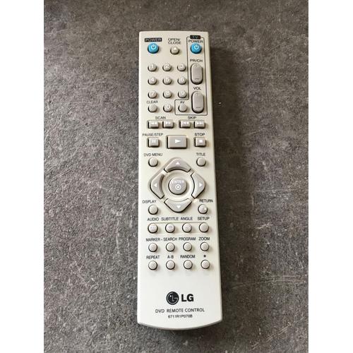 Télécommande Originale Véritable LG 6711R1P070B DVD