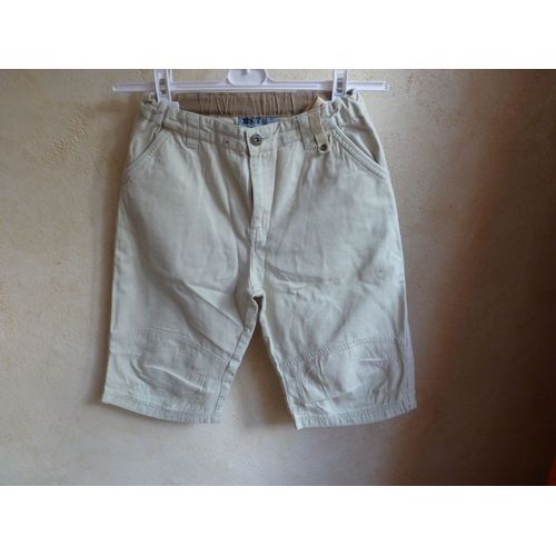 Bermuda Kiabi Garçon 10 Ans Ecru