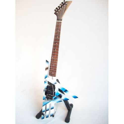 Guitare Miniature Logo Vh De Van Halen